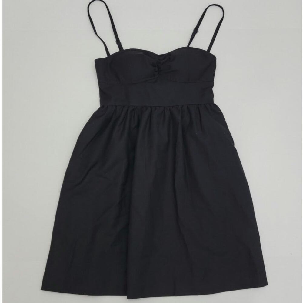 Joias Black Spaghetti Strap Sweetheart Mini Dress Size 1